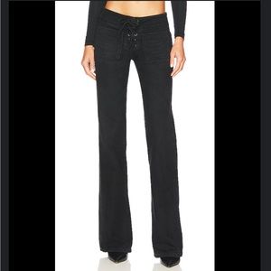 EB Denim low rise lace up jeans! Size 24